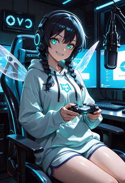 Late night grind! 🎮 Finally unlocked that legendary skin. Which game are you currently addicted to? Let me know below! #gaming #gamerlife #pcsetup #rgb #setupgoals #gamergirl #lateatnight #streamer #gamingcommunity #battlestation #levelup