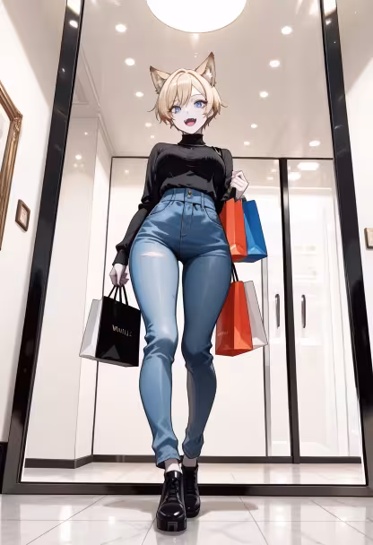Finally found the perfect fit for the weekend. The mall was crowded, but totally worth it. ✨ #shoppingday #retailtherapy #newoutfit #fashionhaul #ootd #malllife #styleinspo #shoppingaddict #weekendvibes #aesthetic #madoka #closetupdate